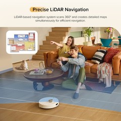Roborock Q7 M5 Robot Vacuum and Mop,10000Pa, Dual Anti-Tangle – Certified Refurb