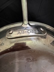 All Clad 12 Inch Fry Pan Stainless Steel
