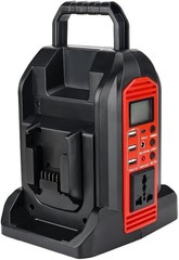 350W Power Inverter for Milwaukee 18V Battery 2-Ports DC 20V to AC 110-120V /USB