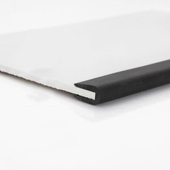 Rubber U Channel Edging Trim Seal Strip Profile Edge Protector Slot 0.5mm-60mm