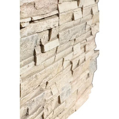 Stack Stone 48 In. X 24.25 In. Polyurethane Interlocking Siding Panel Finished i