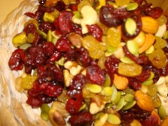 Omega-3 Deluxe Mix Cranberries Raisins Cashews Walnuts Almond Pistachio Pecans