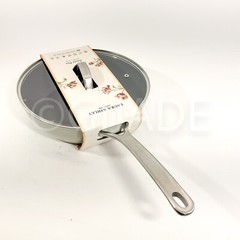 Laura Ashley Non-stick 11″ Sauté Pan Stainless Steel Handle New