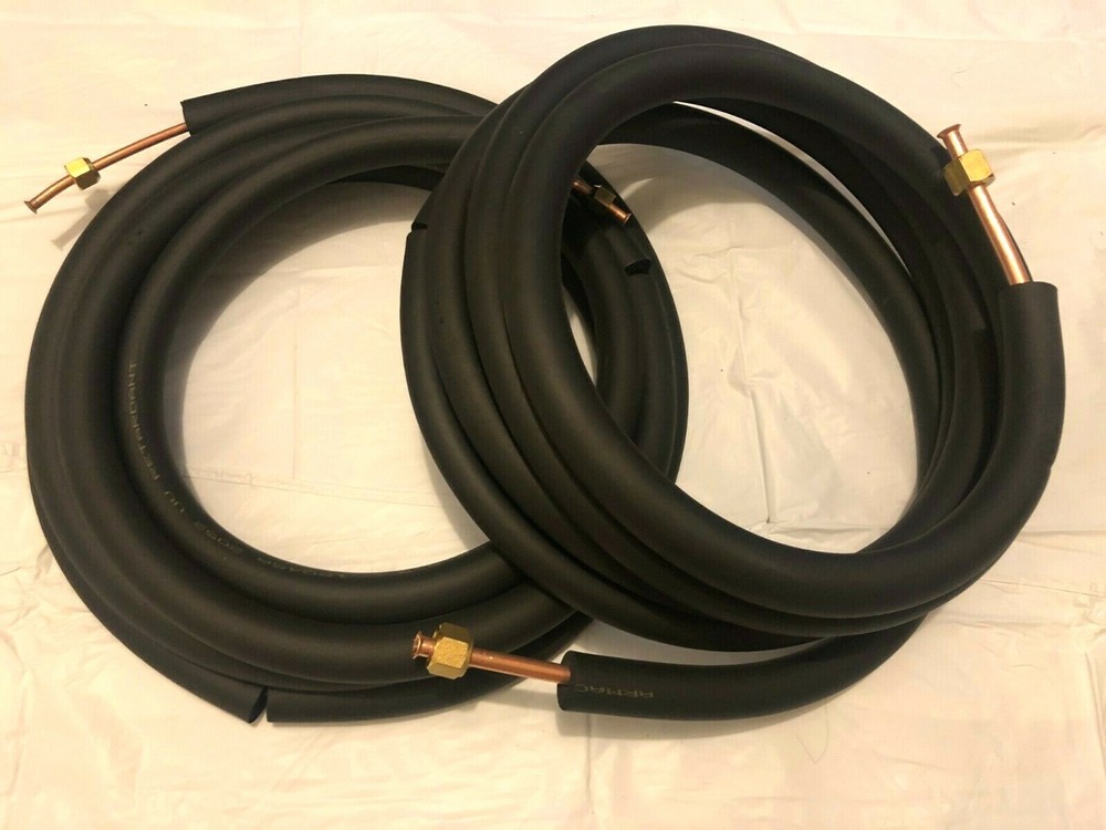 1/4″ x 3/8″ Copper Line Set for Ductless Mini Split Air Conditioner Customized
