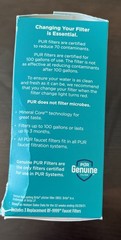 PUR PLUS Great Taste Faucet Mount RF-9999 Filters 3 Pack SEALED (damaged box)