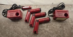 Milwauke 6539-1 Cordless Screwdriver Lot of 3 w/ 1 Charger Working Read Descript