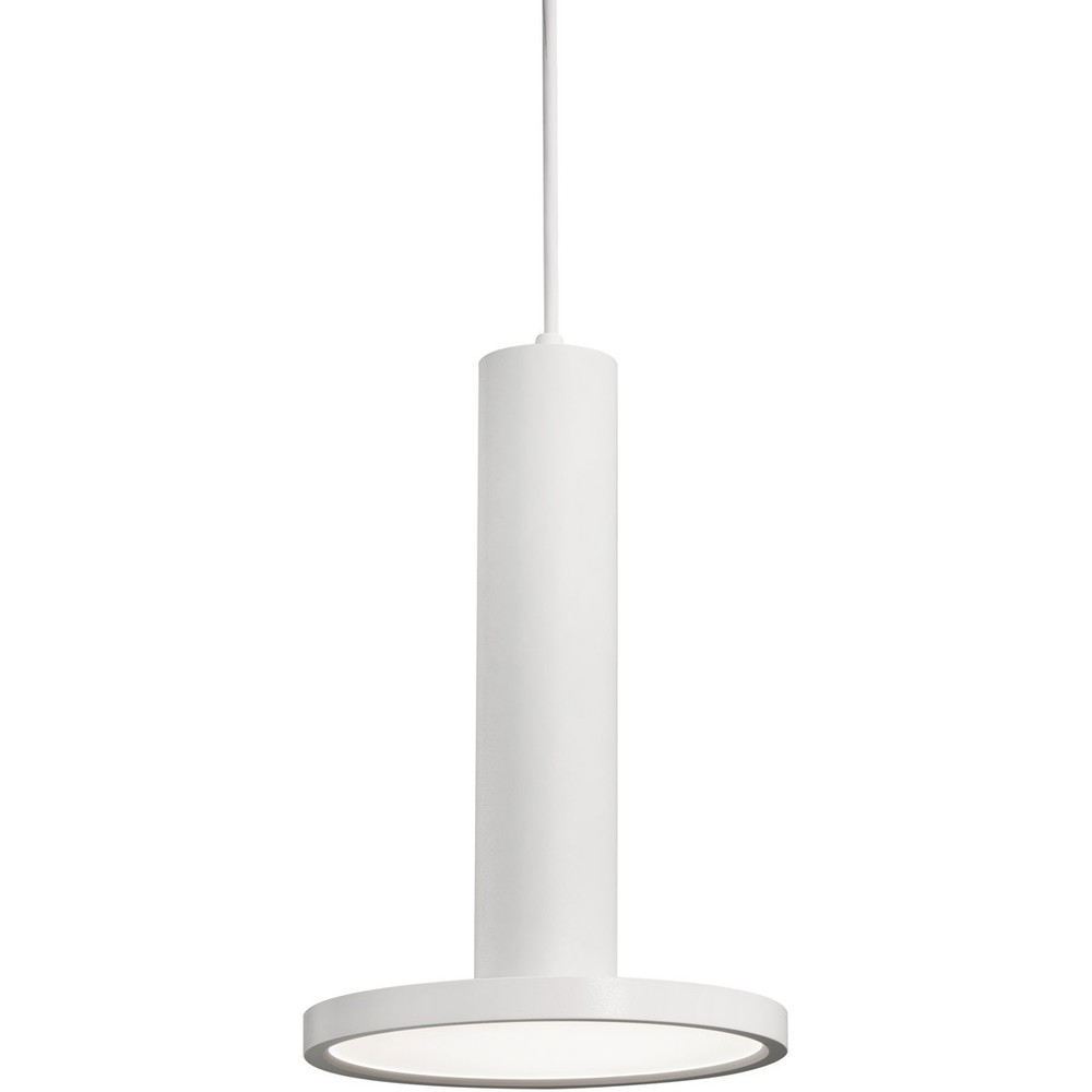 AFX Inc. LNAP08L30D1WH Luna LED 7.88 inch White Pendant Ceiling Light