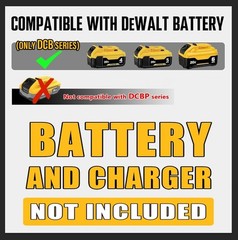 Brushless Cordless Impact Driver For Dewalt 20V Max Battery 1/4″ Compact 2 Speed