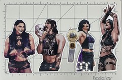 Rhea Ripley Stickers 4 Total 4” – 5” Glossy Vinyl Stickers