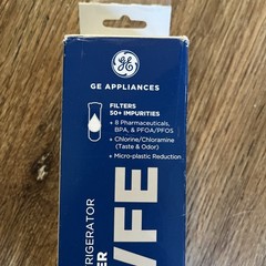 GE Appliances XWFE Refrigerator Water Filter, Filters 50+ Impurities