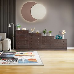 Farmhouse 7 Drawers Dresser for Bedroom Tall Chest of Drawers for Bedroom Home