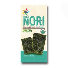 Organic Kimnori Seasoned Roasted Seaweed Snacks – 24 Pack Kim Nori Sea-Salt
