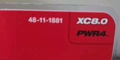 NEW Milwaukee M18 Forge 48-11-1881 8.0 AH Battery 18V Red Lithium 18 Volt