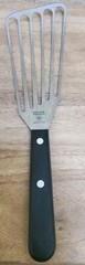 Wusthof Dreizack 4433/17cm Spatula Stainless Steel Turner Germany EUC