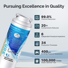 ICEPURE RWF0900A Fit For WRX735SDHZ Filter4 WRF555SDFZ09 9006 Water Filter 4Pack