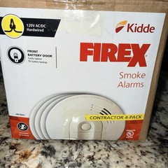 Kidde i4618AC Smoke Alarm Hardwired Battery Backup – 1 Pack