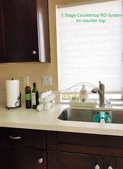 5 Stage 75GPD Portable Countertop Reverse Osmosis RO System with DI 0 PPM filter