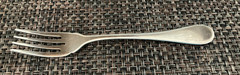 Christofle France Acier Berry Salad Fork Flatware 6 3/4″