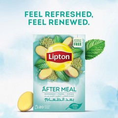 Lipton Herbal Infusions, After Meal Tea, 20 Lipton Tea Bags