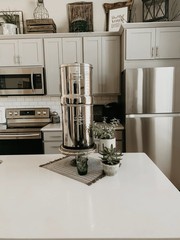 Berkey Water Filter System with 2 Certified Boroux Foundation Black Filters