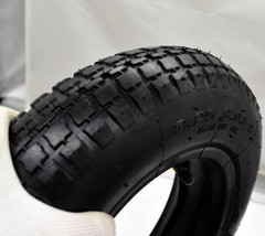 3.25/3.00-8 Wheelbarrow Tire and Inner Tube (1 Set) by Air Filled 4PR and ma…
