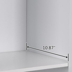 72in 2 Door Pantry Cabinet Storage Cabinet with Adjustable Shelf Kitchen Storage