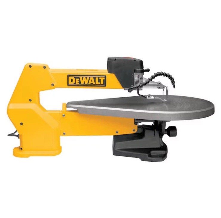 DEWALT DW788 20-in 1.3 -Amp Variable Speed Corded Scroll Saw