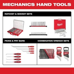 Combination SAE and Metric Wrench Mechanics Tool Set (30-Piece)