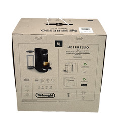 Nespresso VertuoPlus Deluxe Coffee and Espresso Machine, De’Longhi, 37 Oz, Black