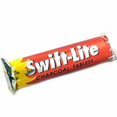 FULL BOX Swift Lite Large 33mm Charcoal Incense Resin 100 pc