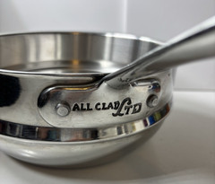 All Clad Ltd Stainless Steel Double Boiler Insert 8.5” Diameter No Lid