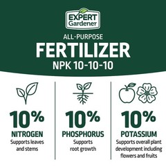 All Purpose Plant Fertilizer, 10-10-10 Fertilizer, 10 lb.