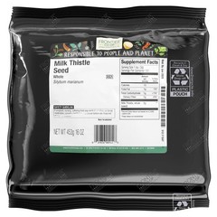 Frontier Natural Products Whole Milk Thistle Seed 16 oz 453 g Kosher