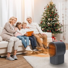 Mini Desktop Fan Heater Personal Small For Home Offices Electric Heater Portable
