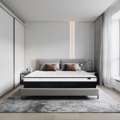 10″12″14″ Twin Full Queen King Size Mattress Hybrid Foam Pocket Coils Bed In Box
