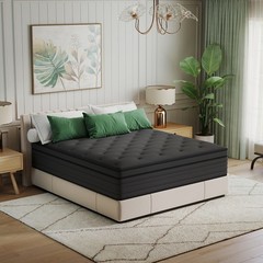 6″8″12″14″ Gel Memory Foam Hybrid Spring Mattress Twin Full Queen King In A Box