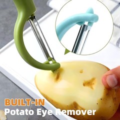 2-Pack Vegetable Peeler for Kitchen，Y Peeler Stainless Steel Potato Peeler