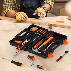 57 Piece Tool Set-General Household Hand Tool Kit,Auto Repair Tool Set