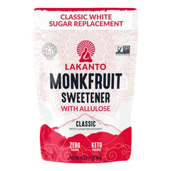 Classic Monk Fruit Sweetener with Allulose, White Sugar Substitute from Monk Fru