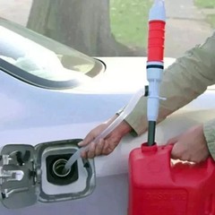 Battery Powered Electric Fuel Transfer Siphon Pump Gas Oil Water Liquid 2.2 GPM