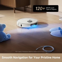 DREAME L40s Ultra AE White Robot Vacuum 19kPa Suction｜Certified Refurbished