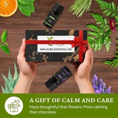 100% Pure Essential Oil Gift Set of 6 | Origin India (10ml each)