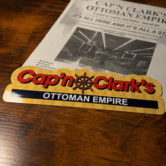 Backrooms A24 Movie Cap’n Clark’s Ottoman Empire 6in Vinyl Decal Sticker