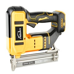 18GA Cordless Brad Nailer for Dewalt 20V Battery, 2 in1 Electric Nail/Staple Gun