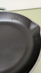 Le Creuset Signature 10.25in Cast Iron Enamel Skillet Fry Pan Gray