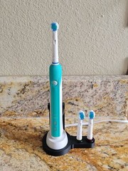 Oral B Braun Brush + Head Holder for oval base / countertop organizer Braun