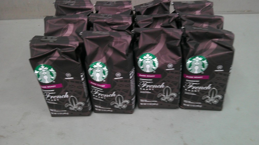 Starbucks French Roast Ground Coffee – 12oz Bag – Pack of 12 Bags