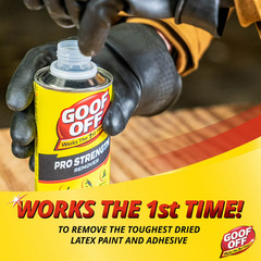 2 x Bottles Goof Off 12 fl. oz. Aerosol professional Strength Adhesive Remover