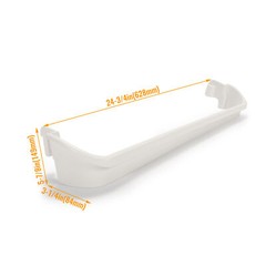 3Pcs Door Rack Shelf Retainer Bar For Frigidaire Kenmore 240534701