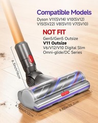 DYSON V15 V11 High Torque Drive w/Anti-Tangle Comb Motorized Brush Head